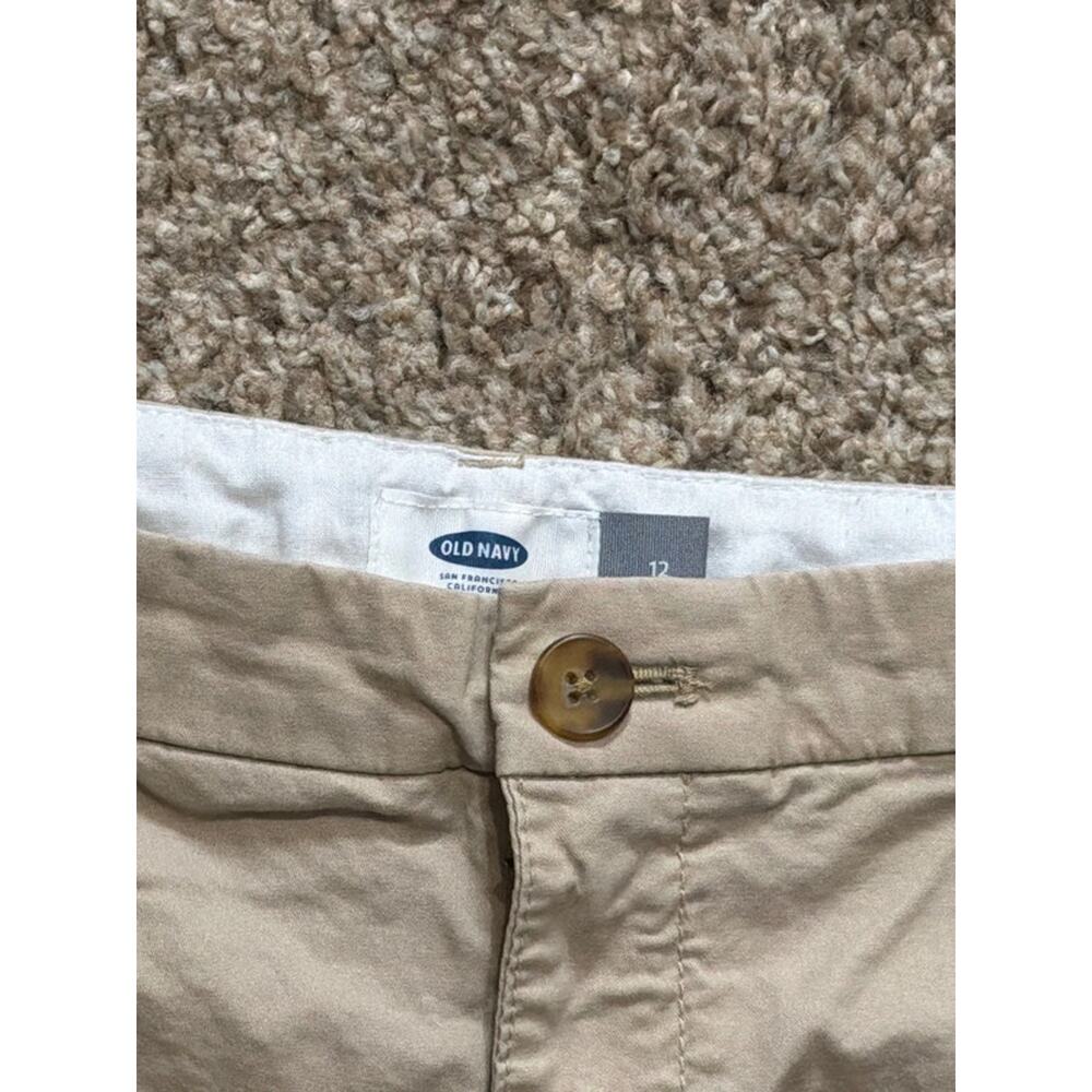 3 for $9 Old Navy cut and blend Chino shorts 12 tan EUC 2276 - Picture 2 of 5